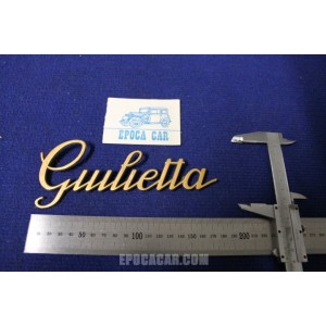 EMBLEM "GIULIETTA"   BRASS