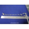 SCRITTA "FULVIA SPORT 1,6"  (ZAGATO)   METALLO CROMATO