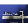 EMBLEM "LANCIA JOLLY"   METAL CHROME