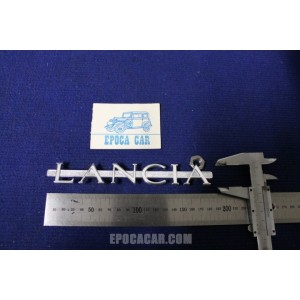 EMBLEM " LANCIA "   METAL CHROME