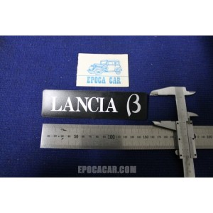 EMBLEM " LANCIA B "    BLACK PLASTIC