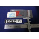 EMBLEM "LANCIA B"    METAL CHROME