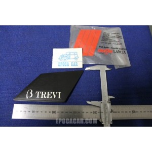 SCRITTA " B TREVI"     METALLO NERO