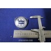 BADGE "LANCIA" UNIVERSAL FRONT BADGE  HORIZONTAL CONNECTION (CONVEX TYPE) METAL