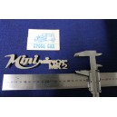 EMBLEM "MINI MINOR MK2" (THIN THICKNESS) METAL