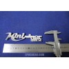 EMBLEM "MINI MINOR MK2" ( BIG THICKNESS) METAL CHROME