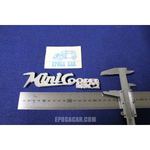 EMBLEM "MINI COOPER MK2" METAL CHROME