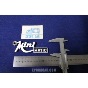 EMBLEM "MINI MATIC" METAL