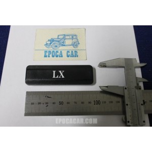 EMBLEM "LX" LATERAL FOR A112  PLASTIC