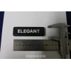 EMBLEM "ELEGANT" LATERAL FOR A112 BLACK PLASTIC