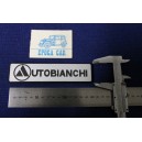 EMBLEM "AUTOBIANCHI" POSTERIOR FOR A112  PLASTIC