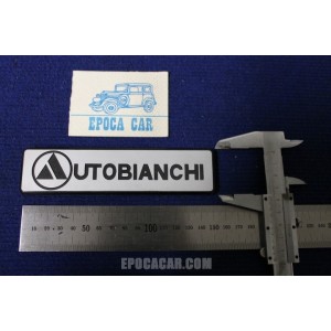 SCRITTA "AUTOBIANCHI" POSTERIORE X A112  PLASTICA