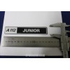 SCRITTA "A112 JUNIOR" (SPESSORE FINO)  PLASTICA