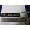 EMBLEM "A112 ELITE" BLACK PLASTIC