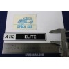 SCRITTA "A112 ELITE" (SPESSORE FINE)  PLASTICA