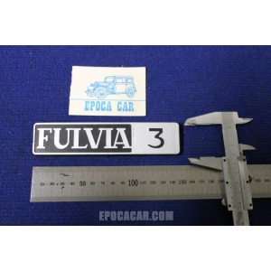 EMBLEM "FULVIA 3"  (COUPE')   PLASTIC