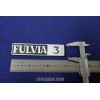 EMBLEM "FULVIA 3"  (COUPE')   PLASTIC