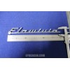 EMBLEM "FLAMINIA"   METAL CHROME