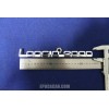 EMBLEM "LANCIA 2000"  METAL CHROME