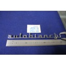 EMBLEM "AUTOBIANCHI" LENGHT 305 mm   METAL CHROME