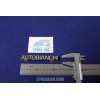 EMBLEM "AUTOBIANCHI"  METAL CHROME IN PLASTIC BACKGROUND