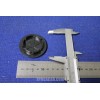 STEMMA AUTOBIANCHI ( COPRIMOZZO X A112 ELEGANT)  PLASTICA NERA