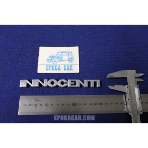 EMBLEM "INNOCENTI" (LENGHT  165mm) alluminium