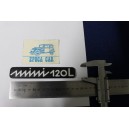 EMBLEM "MINI 120 L"  PLASTIC