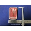 BADGE "FIAT COSTRUZIONE SPA  HEIGHT 135 mm  PLASTIC