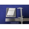 STEMMA "IVECO" CON SUPPORTO  METALLO OPACO