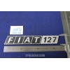 SCRITTA "FIAT 127"  LUNGH. 330 mm  IN PLASTICA