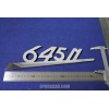 EMBLEM "645 N" METAL CHROME