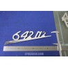 EMBLEM "642 N 2"  METAL CHROME