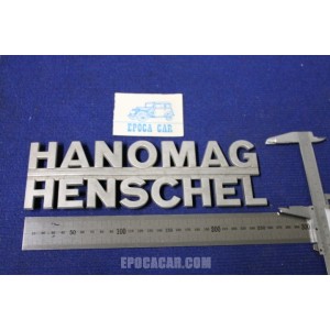 EMBLEM "HANOMAG HENSCHEL"  METAL