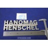 EMBLEM "HANOMAG HENSCHEL"  METAL