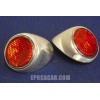 REFLECTORS ROUND WITH SUPPORT ALUMINUM