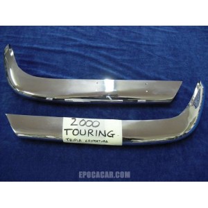 ALFA ROMEO 2000 SPIDER TOURING PARAURTO ANTERIORE CROMATO (CAD.)