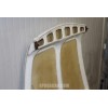 FRONT 124 SPIDER 1 SERIE BONNET IN FIBERGLASS