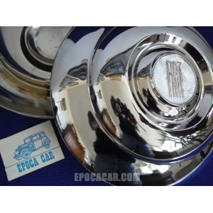 COPPA RUOTA FIAT 1900 GRAN LUCE ATTUALE REPLICA OTTONE CROMATO