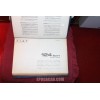 124 SPORT  MECHANICS SPARE PARTS CATALOGUE (1° EDITION 1972)
