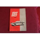 124 SPORT COUPE'     USE AND SERVICE BOOK  (2° EDITION 1967)