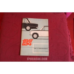 124  USE AND SERVICE BOOK (6° EDITION 1966)