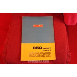 850 SPORT COUPE'  BODY SPARE PARTS CATALOGUE (2° EDITION 1970)