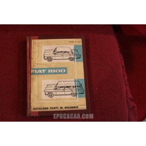 1800  MECHANICS SPARE PARTS CATALOGUE (3° EDITION 1961)  little defects