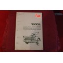 1500 L    BODY SPARE PARTS CATALOGUE (2° EDITIONS 1965)