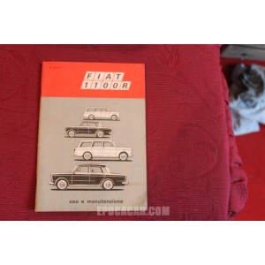 1100 R    USE AND SERVICE BOOK (6° EDITION 1967)