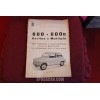 600 / 600 D   BERLINA E MULTIPLA   DATI PRINCIPALI E CARATTERISTICHE (1960)