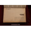 130     MECHANICS SPARE PARTS CATALOGUE (1°EDITION 1969)
