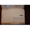127       MECHANICS SPARE PARTS CATALOGUE (2° EDITION 1972)