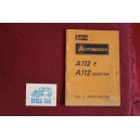 A 112 E   A112 ABARTH 70 HP      USE AND SERVICE BOOK (4°EDIZIONE 1976)